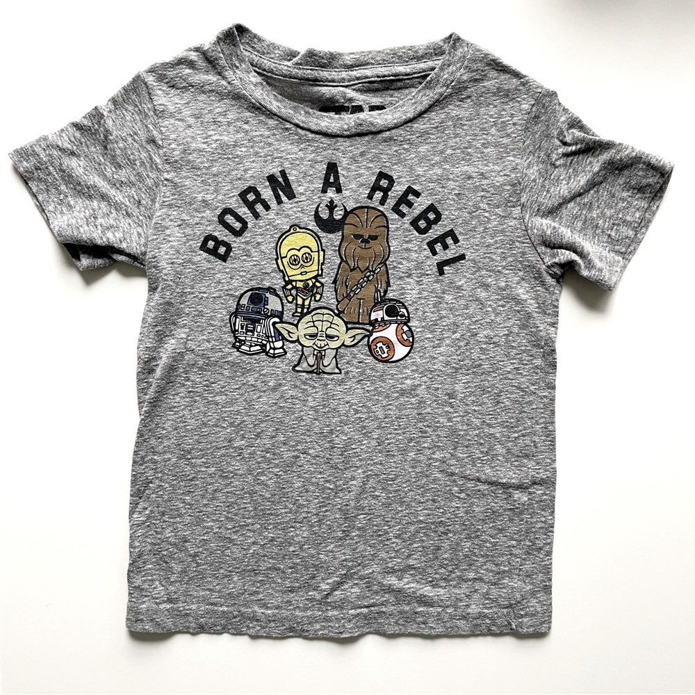 Star Wars Born A Rebel T-shirt 4T